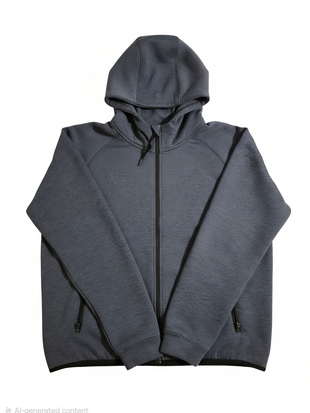 32 Degrees Men's Full-Zip Hooded Sweatshirt - Charcoal